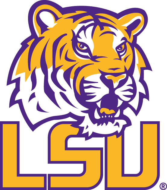 LSU Tigers 2002-Pres Alternate Logo v7 iron on transfers for T-shirts
